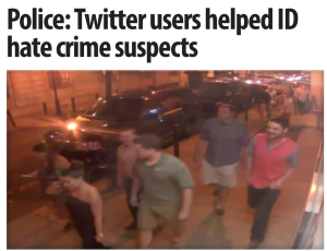 http://www.cbsnews.com/news/police-twitter-users-helped-id-hate-crime-suspects/