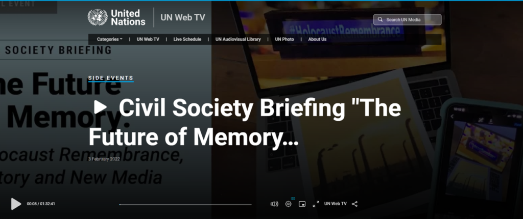UN Civil Society Briefing Title Image