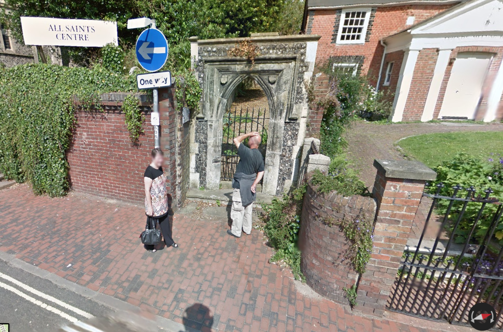 Google Streetfinder view, Lansdown Road, Lewes 